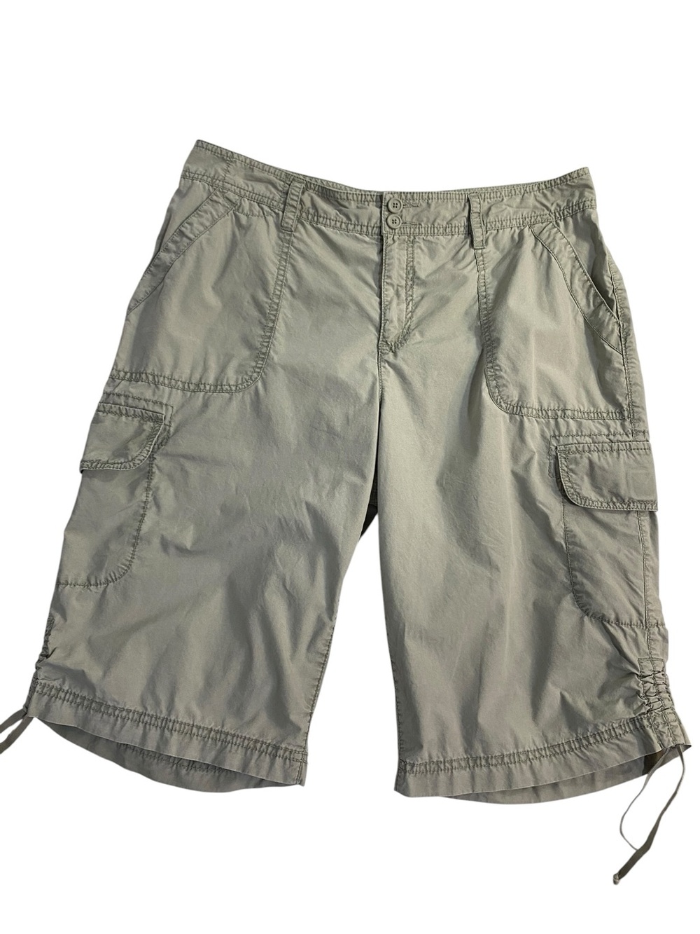 Jamaica Bay Cargo Shorts Olive Green Size 12